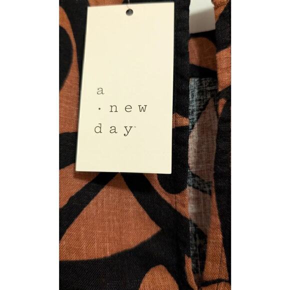 Target A New Day *BRAND NEW* Linen Blend Dress M - Picture 3 of 5